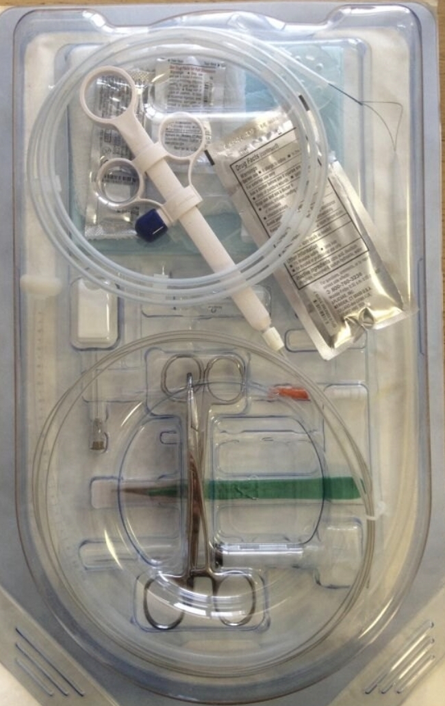  پگ معده یا گاستروستومی وسیله ایست برای تغذیه بیماران از راه شکم به داخل معده  و ساخت امریکا