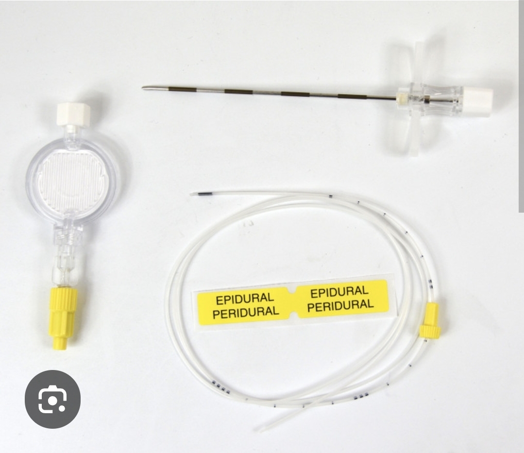  مینی ست اپیدورال سایز ۱۸ پروپکس (Protex Epidural Mini Set)استریل و یکبار مصرف با فیلتر که جهت تزریق دارو به نخاع بیمار استفاده میشود 